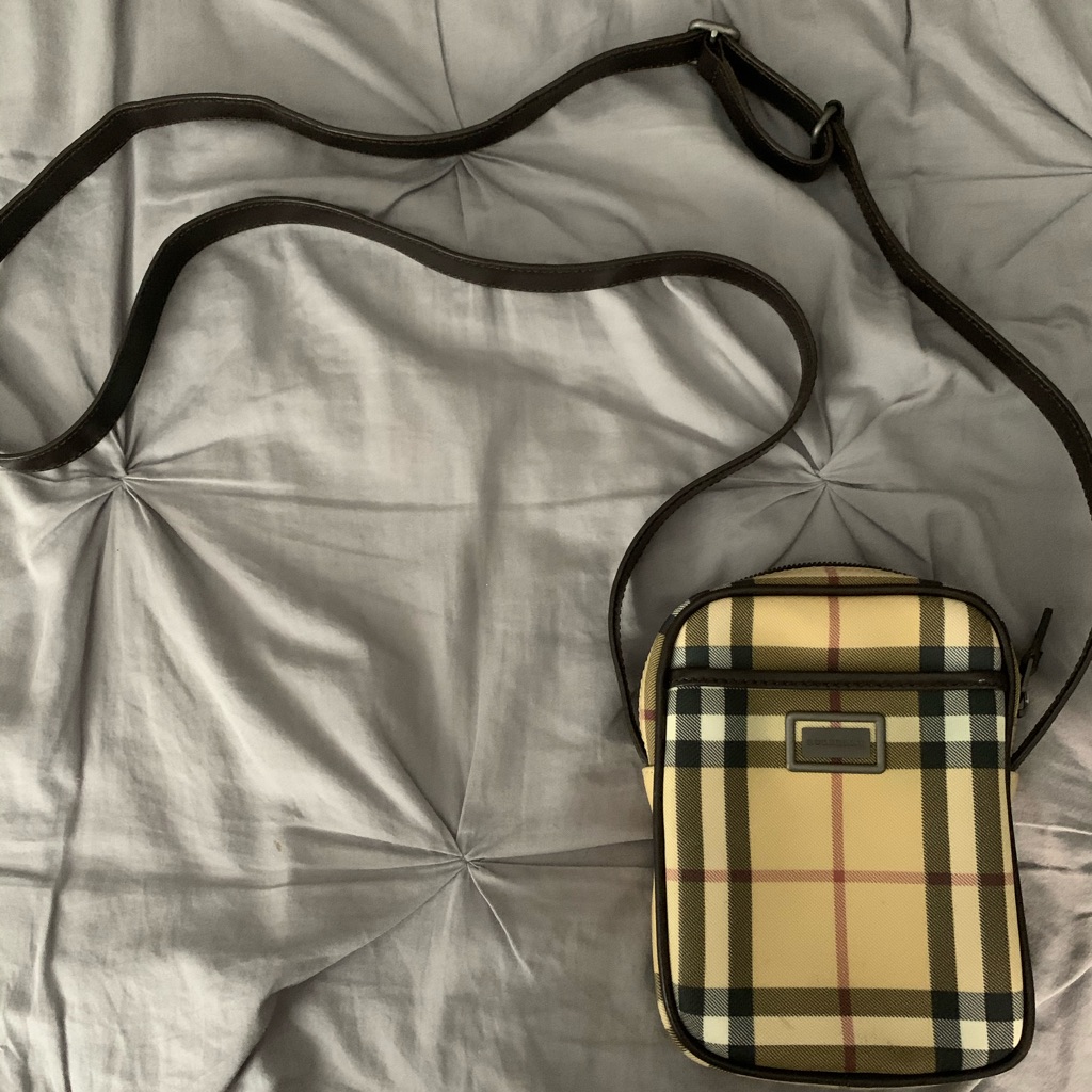 Burberry Vintage Camera Case  Crossbody